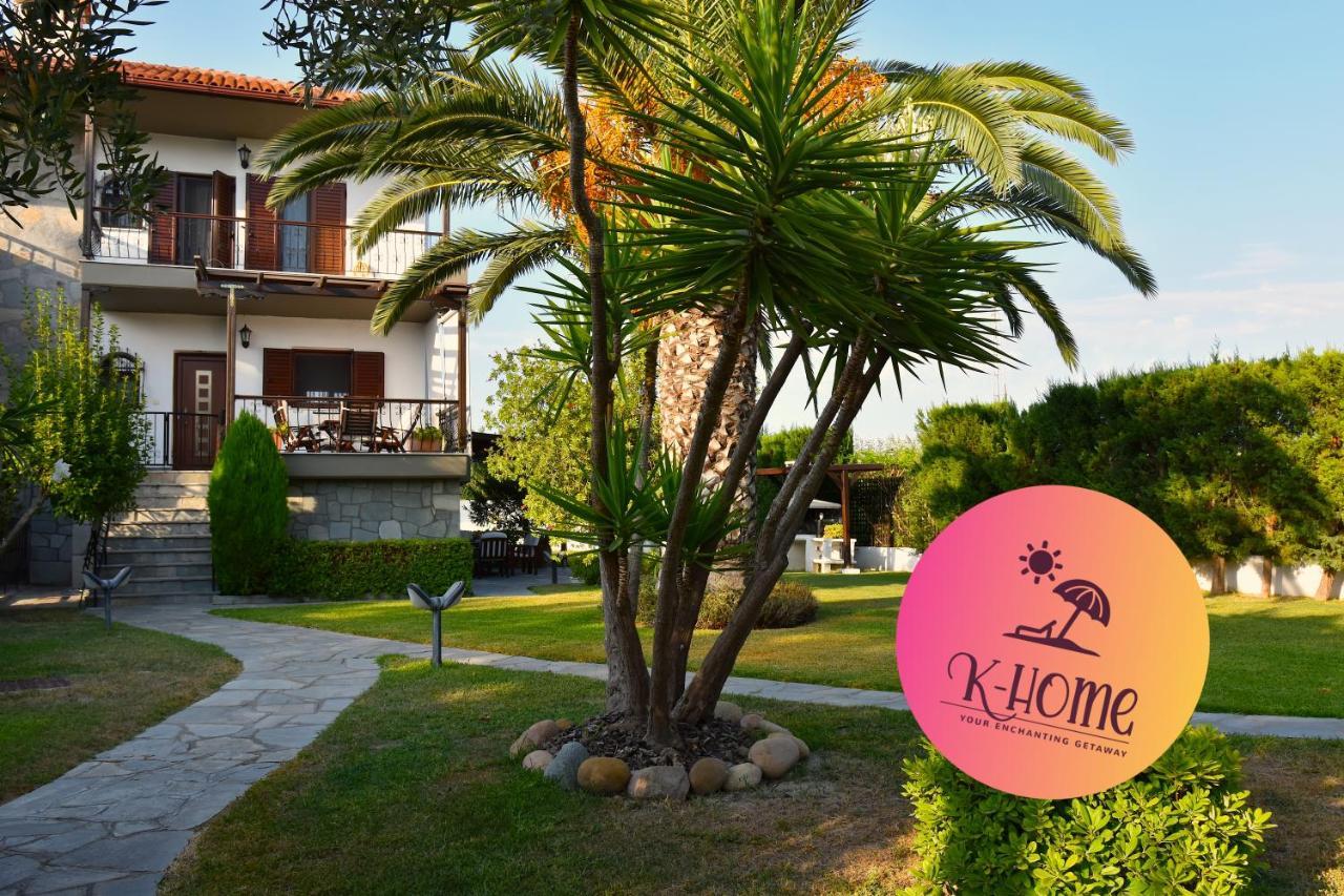 K-Home Villa, Your Enchanting Getaway Pefkochori Exterior foto