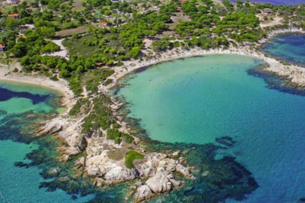 K-Home Villa, Your Enchanting Getaway Pefkochori Exterior foto